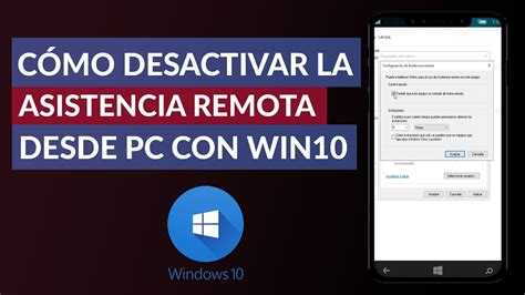 Cómo Activar O Desactivar La Asistencia Remota Desde Pc Con Windows 10