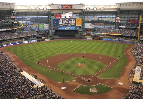 miller park  milwaukee wisconsin united states  america