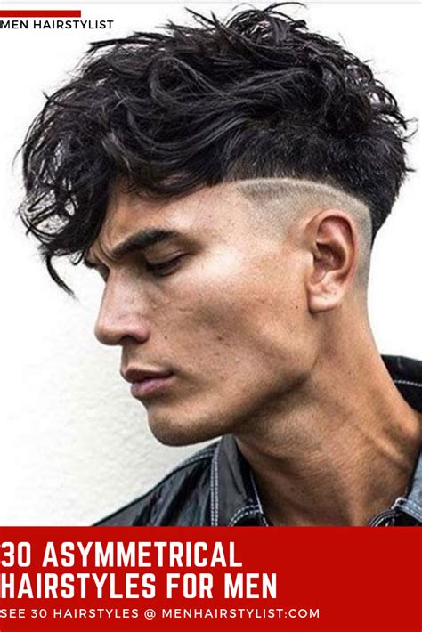 Asymmetrical Men Hairstyles Mens Hairstyles Fade Mens Haircuts