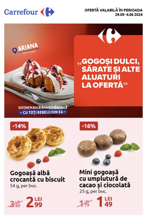 Catalog Carrefour Patiserie Gogosi 29 Mai 4 Iunie 2024