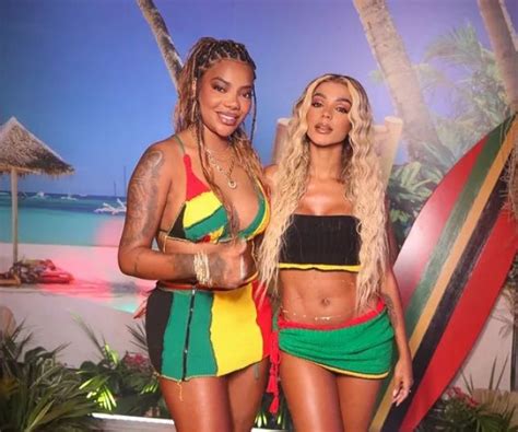 Not Cias Ludmilla Celebra Anivers Rio Fest O Tema Jamaica