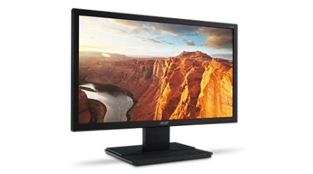 Monitor Acer V Hql Ab Led Hd Widescreen Negro Um Xv Aa A