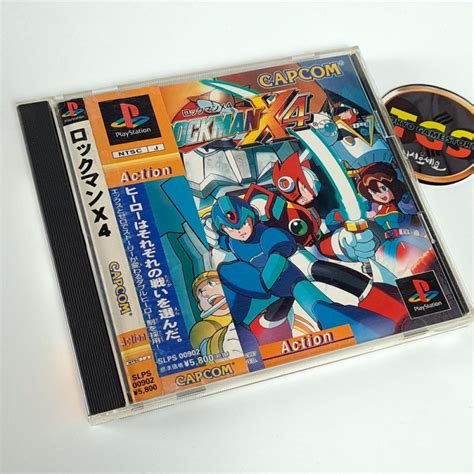 Rockman X Megaman Ps Japan Ver Playstation Ps One Capcom Action