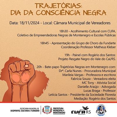 Prefeitura e Cufa realizam evento pelo Dia da Consciência Negra