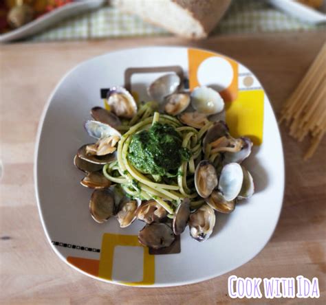 Linguine Con Vongole E Crema Di Friarielli COOK WITH IDA