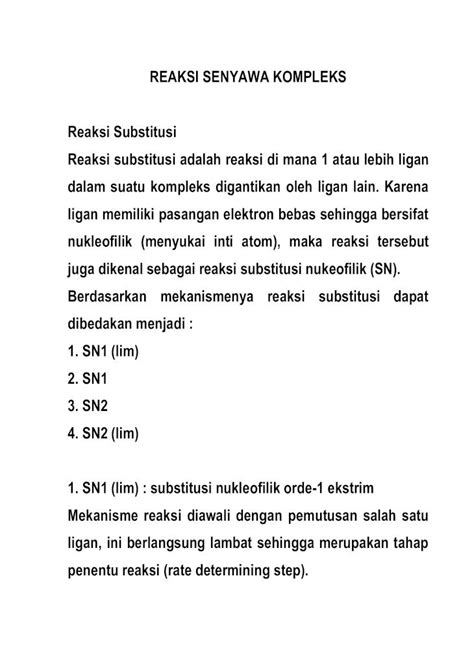 PDF Mekanisme Reaksi Anorganik DanPengarah Trans DOKUMEN TIPS