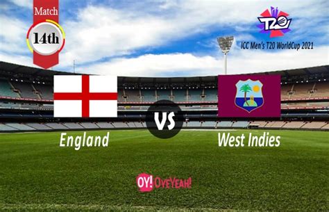 England Vs West Indies Icc Mens T20 World Cup 2021