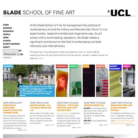 Slade School of Fine Art by The Useful Arts