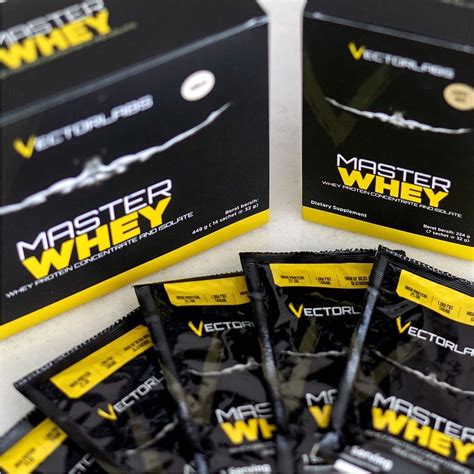 Jual Vectorlabs Masterwhey 1 Sachet Serving Serv Master Whey Vectorlabs