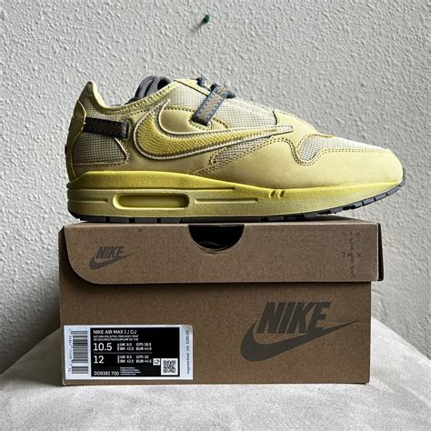 Nike Air Max Travis Scott Cactus Jack Saturn Gold Gem