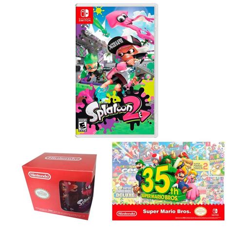 Juego Nintendo Switch Splatoon 2 Taza Poster 1000074288 Tecnologia