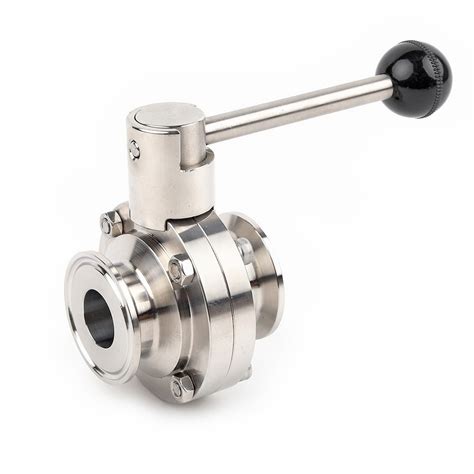 Stainless Steel 2 Way Mixproof Butterfly Valve For Food Beverage