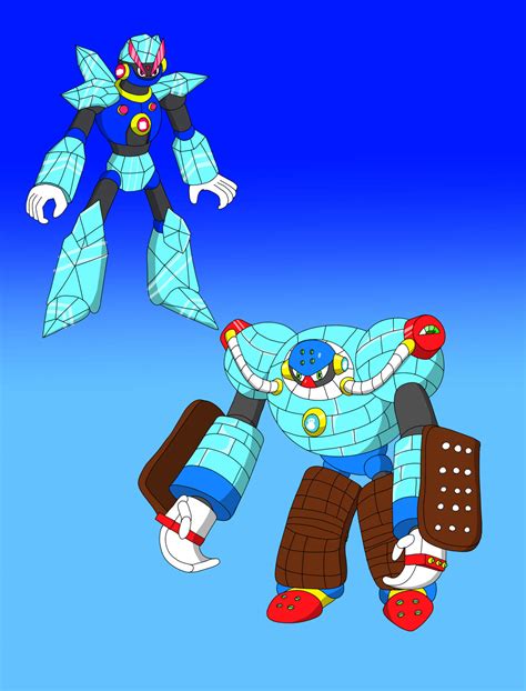 Freeze Man And Frost Man By Ethantavitas On Deviantart