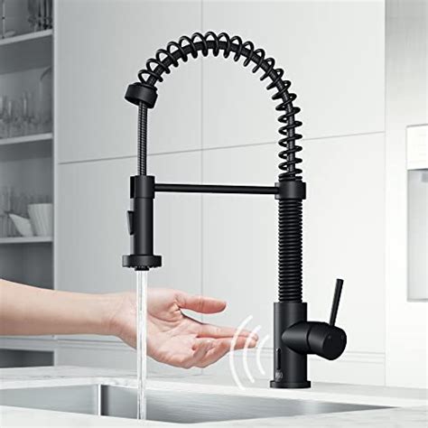 Best Touchless Kitchen Faucet In Matte Black Takashi Nyc