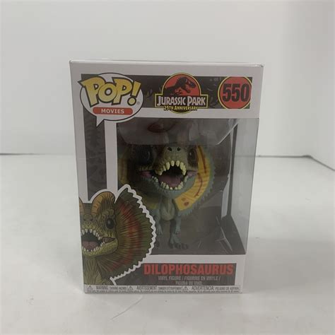 Mavin Funko Pop Movies Jurassic Park 25th Anniversary 550 Dilophosaurus