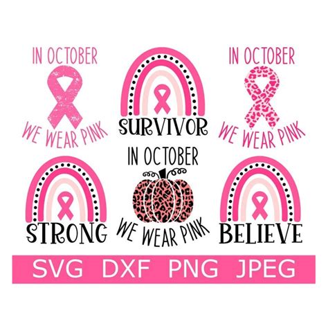 Breast Cancer Survivor Svg Breast Cancer Awareness Png Dig Inspire