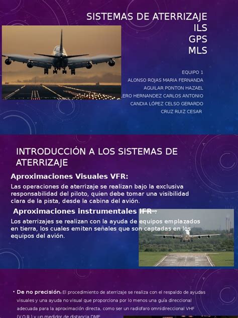 Sistemas De Aterrizaje Instrumental Un Análisis Comparativo Del Ils