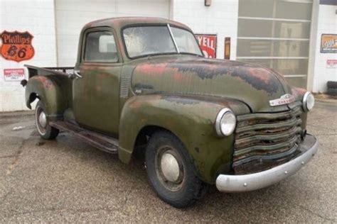 1951 Chevrolet 3100 Pickup 1 Barn Finds