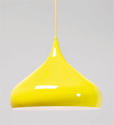 Yellow Pendant Lamp From I Love Retro Cosy Home Blog