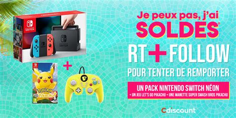 Concours Cdiscount Gagner Une Console De Jeux Nintendo Switch Avec Un