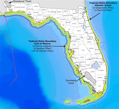 A Large Detailed Map Of Florida State | For The Classroom | Orlando ...