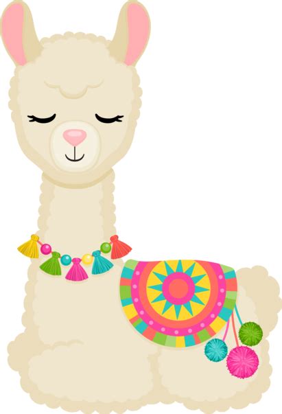 Llama Rama Sticker Cupcake Topper Fiesta Alpaca Zazzle Artofit