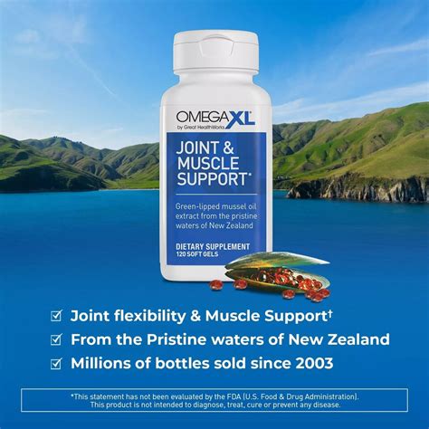 Omega Xl Ct By Great Healthworks Small Potent Joint Pain Relief