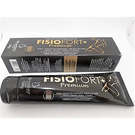 Pomada Massageadora Fisiofort Premium Bio Instinto 150 G Shopee Brasil