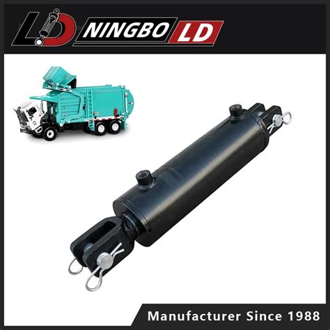 2500 Psi 3000 Psi Double Acting Hydraulic Cylinder For Front Loader Garbage Truck Hydraulic