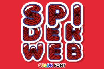 Spider Web Font - Font Canyon