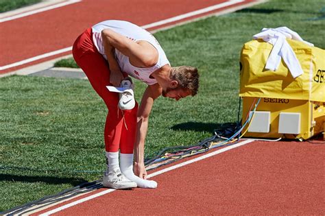 M W Lekkoatletyce Dramat Polaka W Eugene Us Ysza Em Trzask