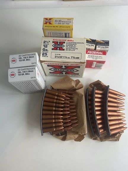 Assorted Ammo Aumann Auctions Inc