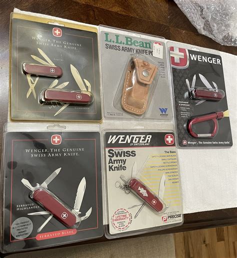 Lot Of New Old Stock Wenger Victorinox Swiss Army Knives Most With