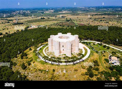 Aerial view of castel del monte hi-res stock photography and images - Alamy