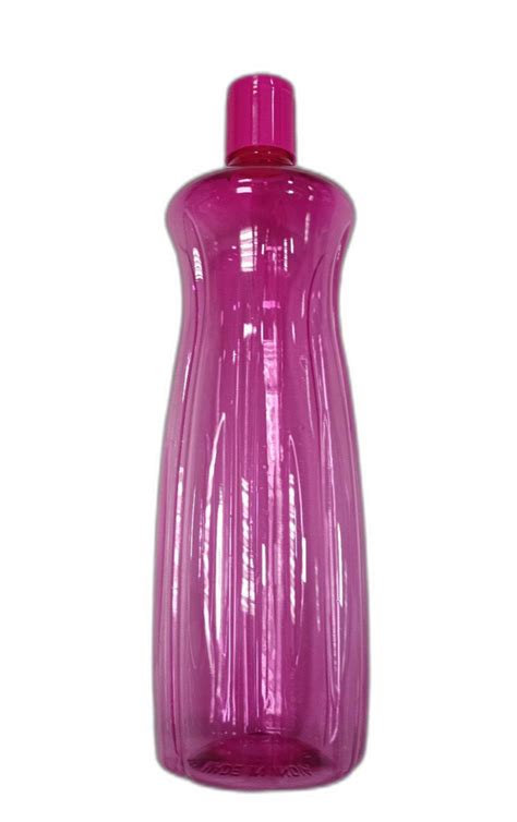 Capacity In Ml Or Litre Litre Pink Plastic Water Bottle At Rs