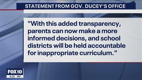 Arizona Governor Vetoes Strict Sex Ed Legislation Fox 10 News Youtube