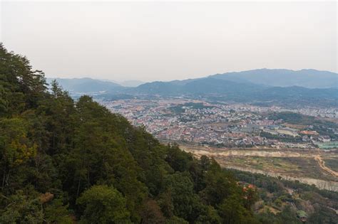 Premium Photo Close Up View Of The Village By The River From Da Wang