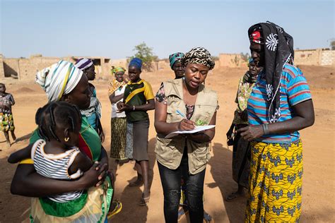 Les Femmes Au Coeur De La Crise Humanitaire Au Burkina Faso