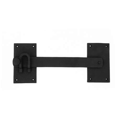 Fence Gate Latch Lock Black Wrought Iron Gate Latch 12 Inch