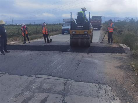 张掖市交通运输局 甘州区交通运输局五项措施抓好秋冬季农村公路精细化养护