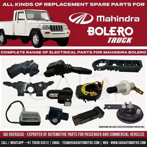 Mahindra Bolero Spare Parts List Deals | www.pennygilley.com