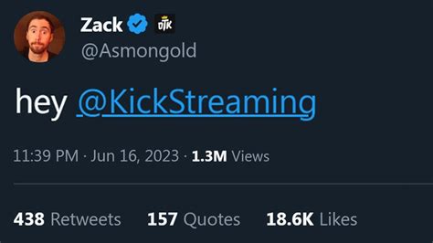 Asmongold Moving To Kick Youtube