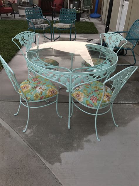 How To Refurbish A Patio Table And Chairs Free Printable Artofit