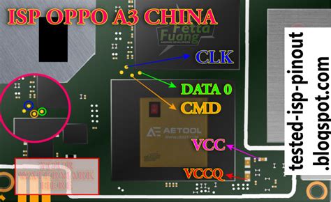 Oppo A3s CPH1853 ISP Pinout EMMC Pinout Oppo Oppo A3s Oppo 42 OFF