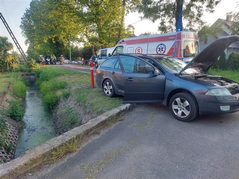 Zderzenie Skody Oraz Audi W Miejscowo Ci Przecza O Polskie