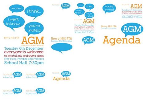 Agm Poster And Template Kit For Pta And Ptfas Pta Planning Pta Pta