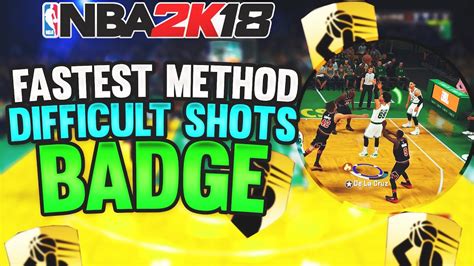 Nba K Fastest Method For Difficult Shots Badge How To Get