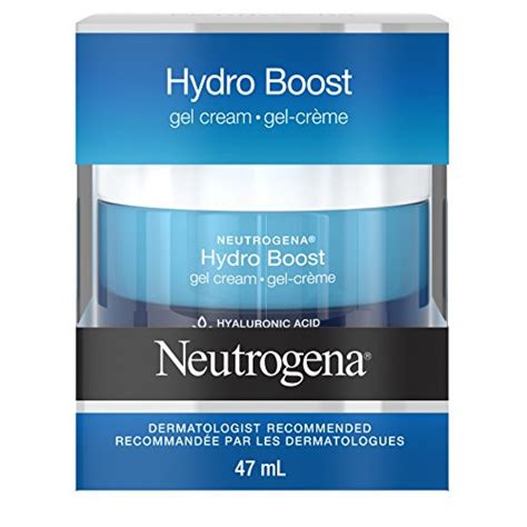 Neutrogena Hydroboost Facial Gel Cream With Hyaluronic Acid Hydrating Gel Face Moisturizer 47ml