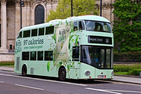 Green Double Decker Bus | Bus Advertising in London