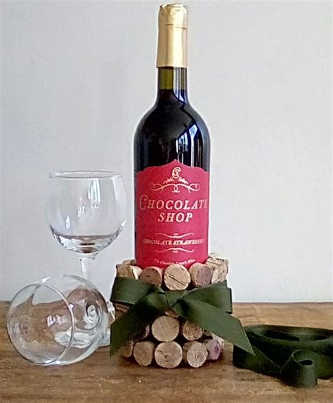 Cork Wine Bottle Holder - Etsy